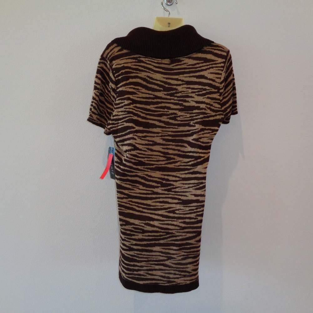 Elementz MSVU0507 Brown New Turtleneck Sweater - Picture 2 of 8